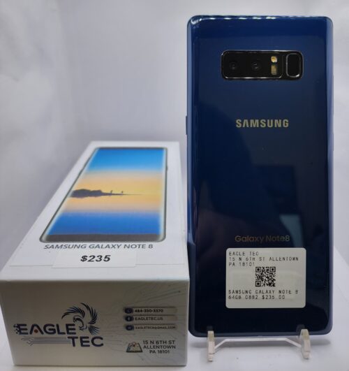 SAMSUNG GALAXY NOTE 8 64GB FACTORY UNLOCKED