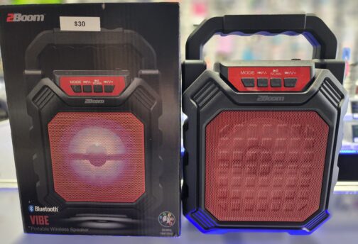 NEW 2BOOM VIBE LOUD BLOUTOOTH SPEAKER