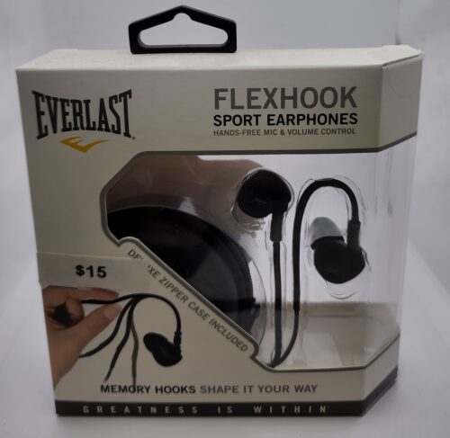 NEW EVERLAST FLEXHOOK SPORT EARPHONESÂ