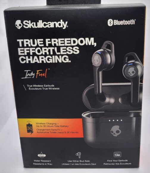 TOTALLY WIRELESS SKULLCANDY INDY FUEL WITH NOICE CANCELATION 