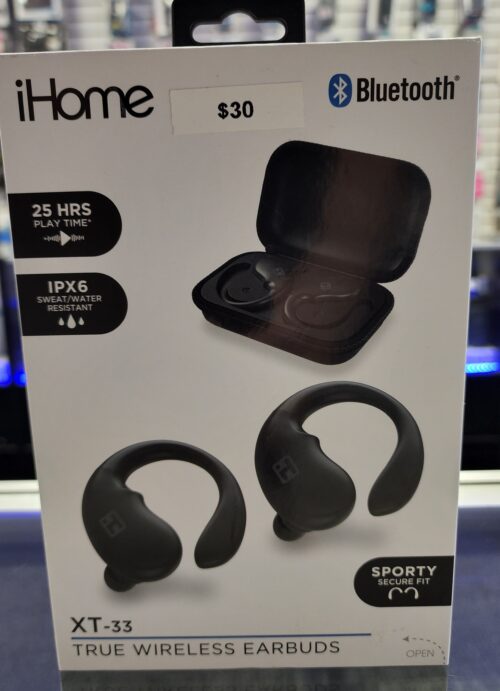 NEW IHOME XT33 BLOUTOOTH HEADSET