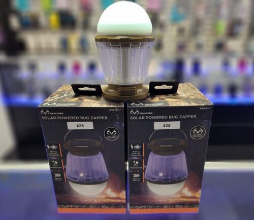 NEW SOLAR POWERD BUG ZIPPER AND LED LIGHT