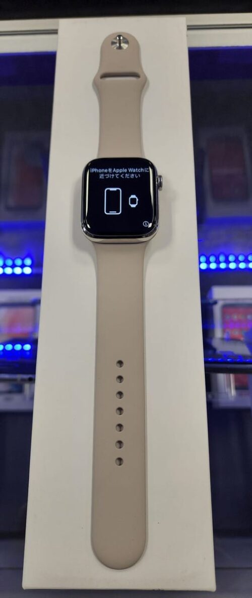 BRAND NEW APPLE WATCH SERIES 7 SILVER STAINLESS 45MM