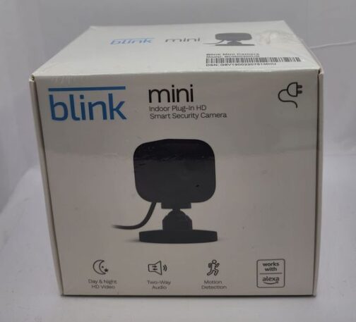 NEW BLINK MINI 2 WAY AUDIO SECURITY CAMERA