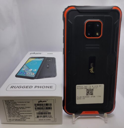 💫💥PLUM RUGGED PHONE 64GB FACTORY UNLOCKED 💥💫