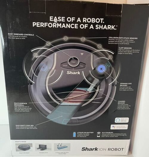 BRAND NEW SHARKION ROBOT VACUUM CLEANER