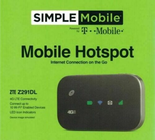 BRAND NEW 40 GB 5G LTE HOTSPOT FROM SIMPLE MOBILE