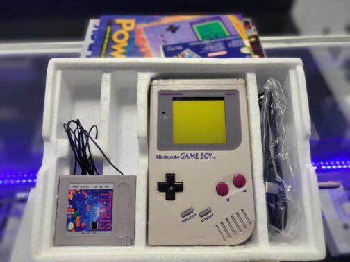 all original game boy in the box with all accessories 