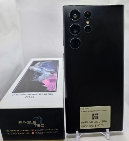 SAMSUNG GALAXY S22 ULTRA 128GB FACTORY UNLOCKED