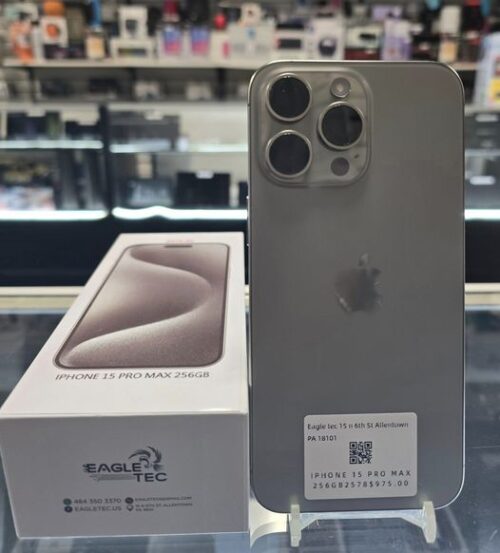 🤩🔥IPHONE 15 PRO MAX 256GB FACTORY UNLOCKED 🔥🤩
