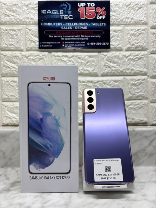 SAMSUNG GALAXY S21 128GB FACTORY UNLOCKED