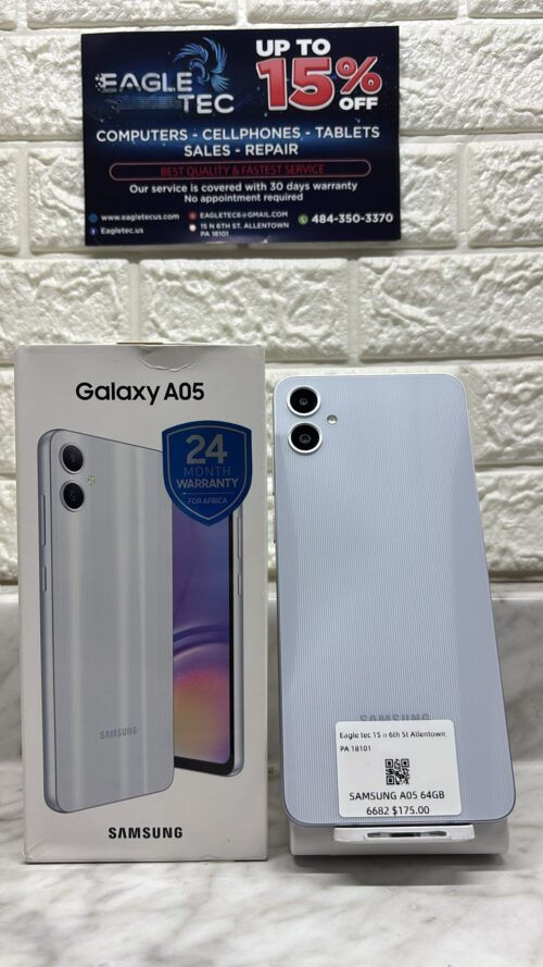SAMSUNG GALAXY A05 64GB FACTORY UNLOCKED